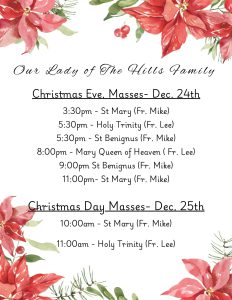 Christmas Masses OLOTH 1